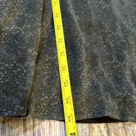 Rock & Roll Cowgirl • Brown Honky Tonk Dress • Sz L - Picture 12 of 13